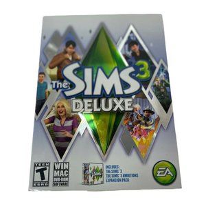 Sims 3: Deluxe (WIN/Mac 2010) Complete With Ambitions Expansion Pack